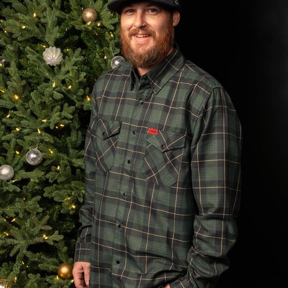 DIXXON Flannel ORNAMENT Flannel Shirt - Men's 3XL - Picture 8 of 13